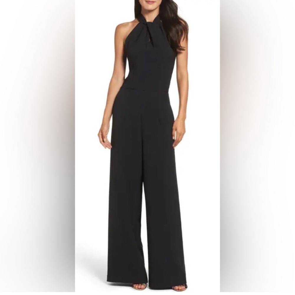 JULIA JORDAN Nordstrom Women's Black Jumpsuit